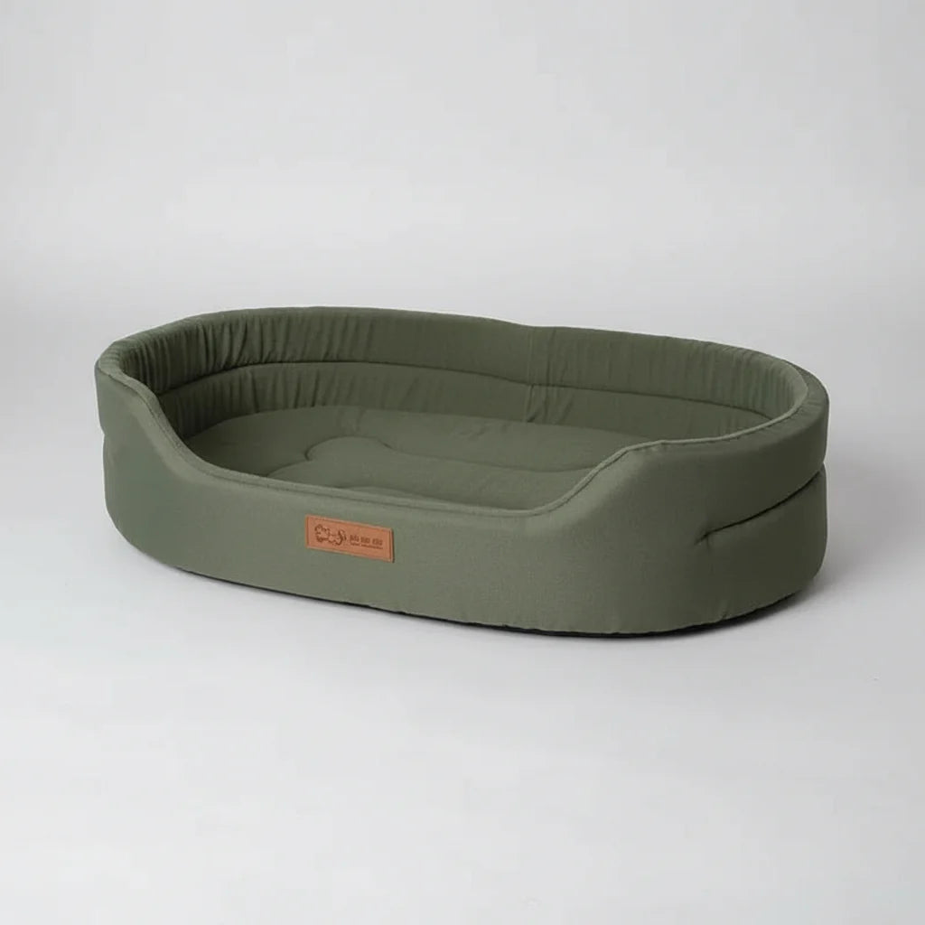 Oxford Cloth Dog Bed Mat – Moisture-Resistant Pet Mattress with Sponge Filling
