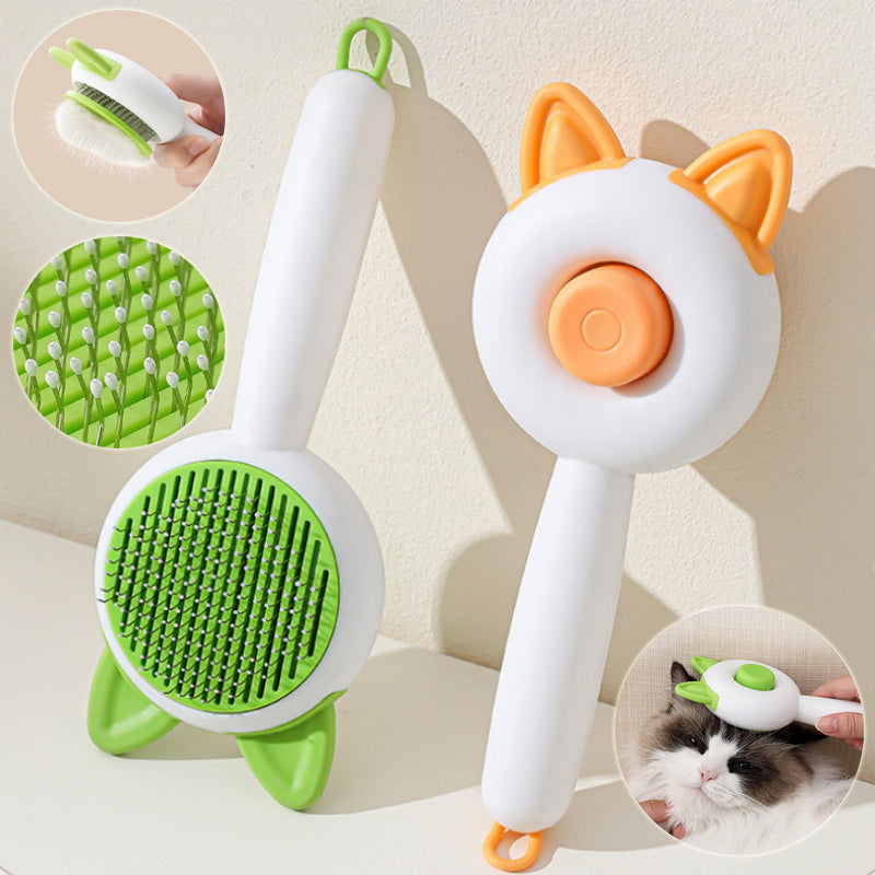 Cat Hair Removal Massage Comb – Ergonomic, Easy-Clean Design