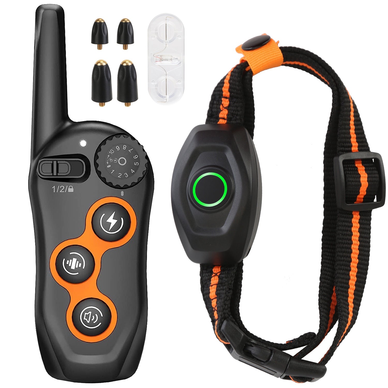 Dog Training Collar with Remote, Waterproof, 3 Modes, Long Range