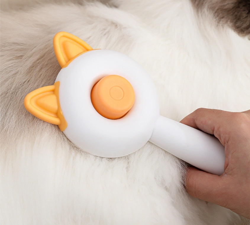 Cat Hair Removal Massage Comb – Ergonomic, Easy-Clean Design