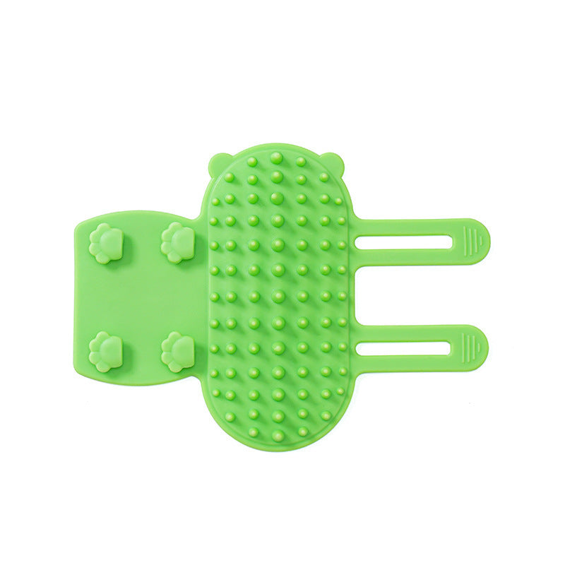 Silicone Pet Itch Relief Massage Grooming Tool for Cats & Dogs