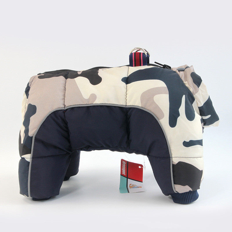 Cotton Winter Dog Vest – Casual Warm Coat for Dogs