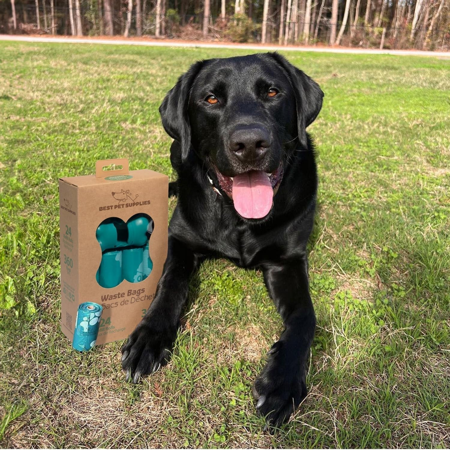 Dog Waste Bag Roll Replacements for Refuse Cleanup