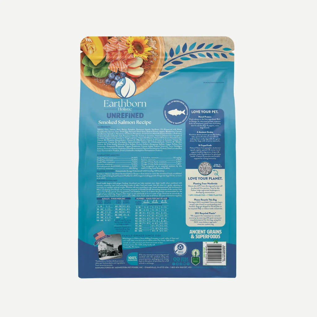 Unrefined Smoked Salmon Ancient Grains Dog Food