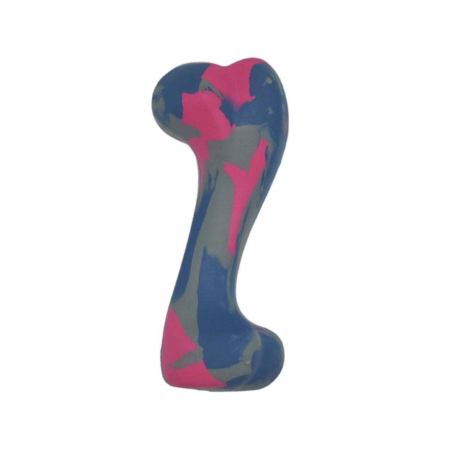 Natural Rubber Bone Chew Toy for Large Dogs, 7-Inch