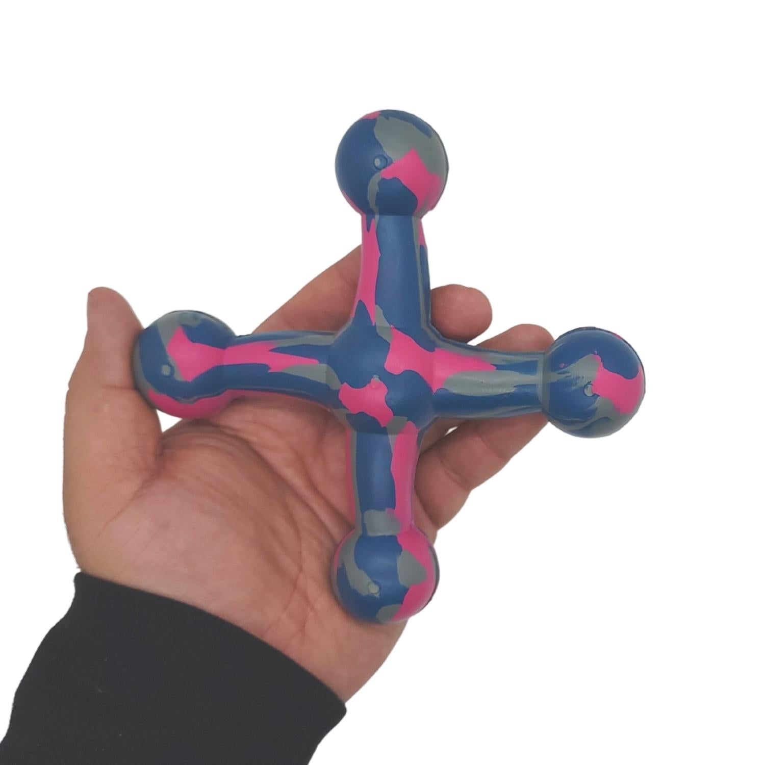 Natural Rubber Jack Dog Toy