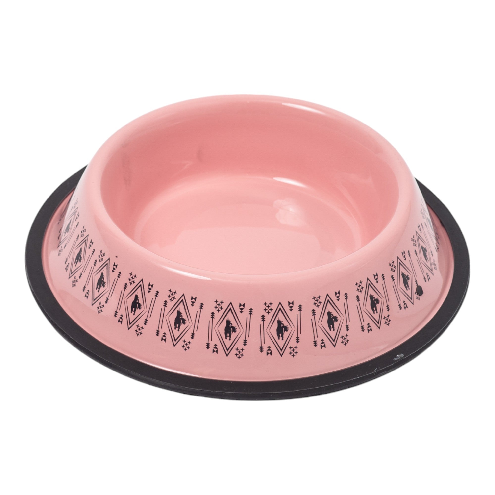 BOHO Unicorn Stainless Steel Dog Bowl with Non-Slip Base