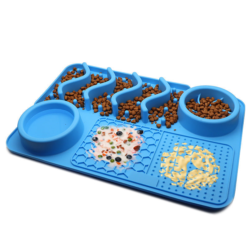 Silicone Slow Feeder Mat for Dogs and Puppies