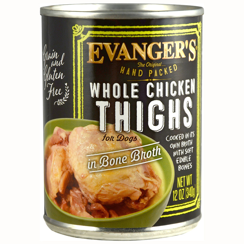 Whole Chicken Thighs for Medium & Large Dogs, Grain-Free