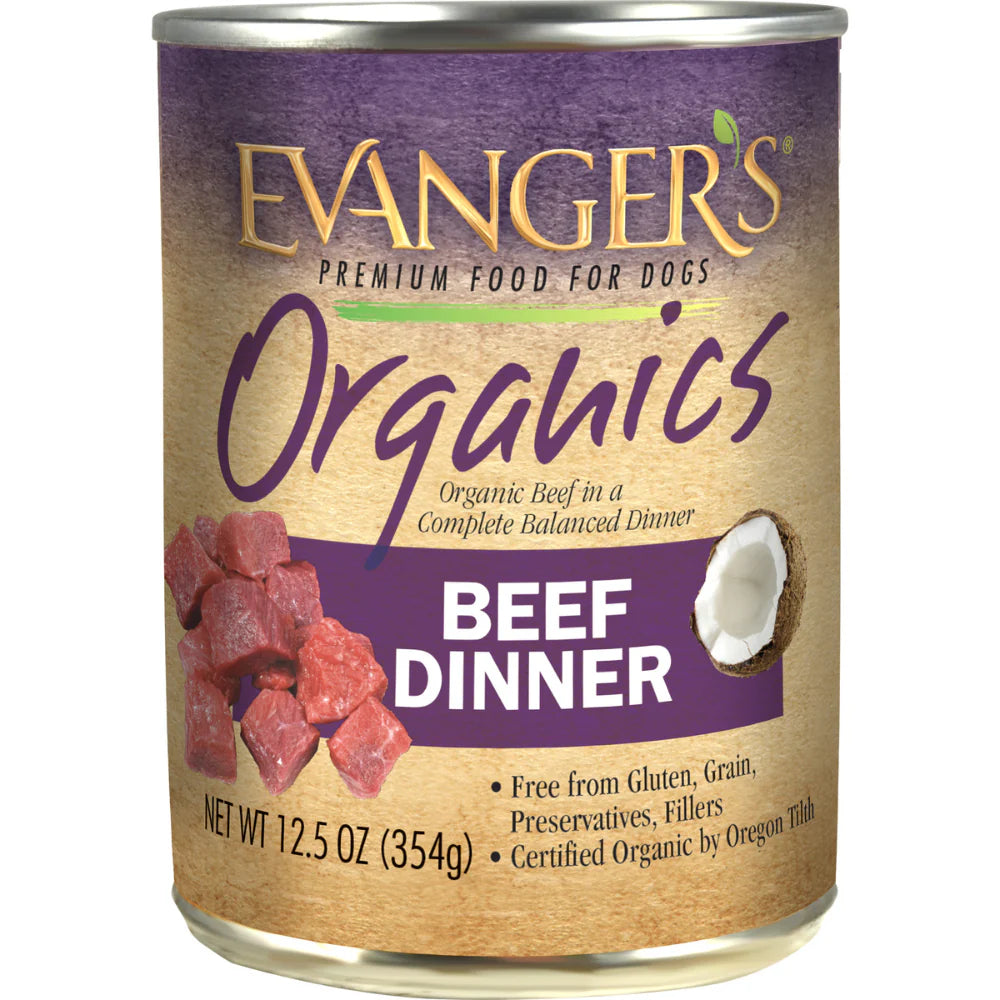 Organic Beef & Vegetable Grain-Free Dog Food