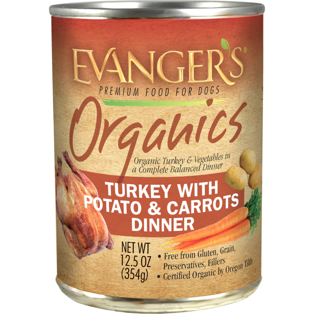 Organic Turkey & Vegetable Grain-Free Dog Food