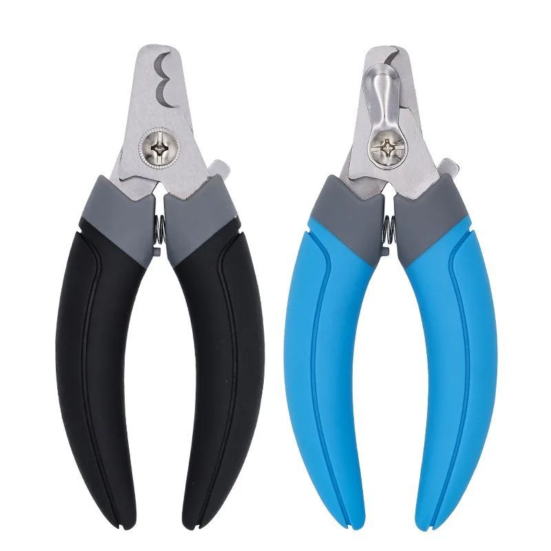 Cat Nail Clipper with Stainless Steel Blade and Ergonomic Grip