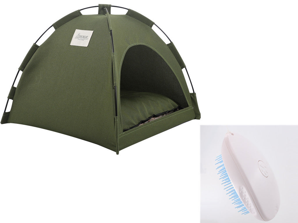 Cozy Cloth Pet Nest for Small Cats and Dogs, Machine Washable
