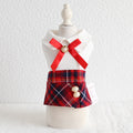 England Style Pet Skirt in Red or Black, XS–XL