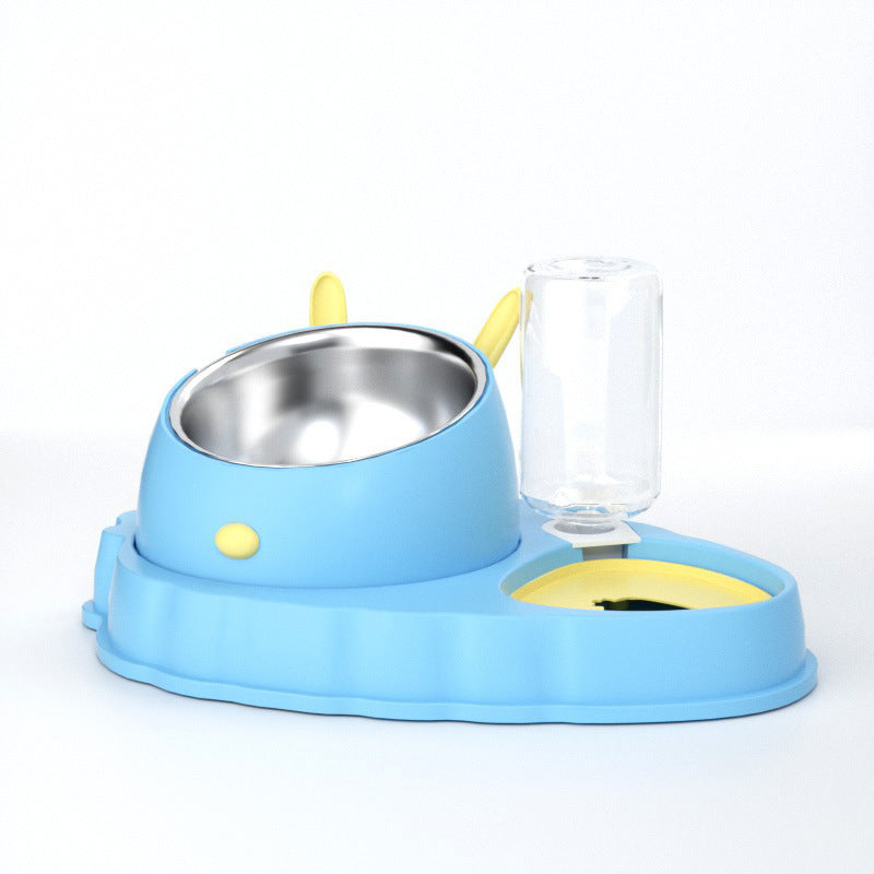 Stainless Steel Pet Bowl with Non-Slip Base for Dogs and Cats