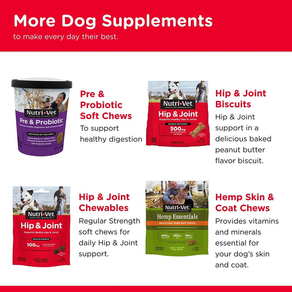 Advanced Strength Hip & Joint Chewable Tablets for Senior Dogs
