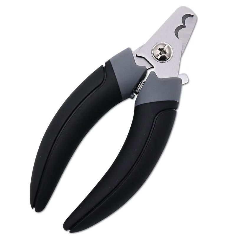 Cat Nail Clipper with Stainless Steel Blade and Ergonomic Grip