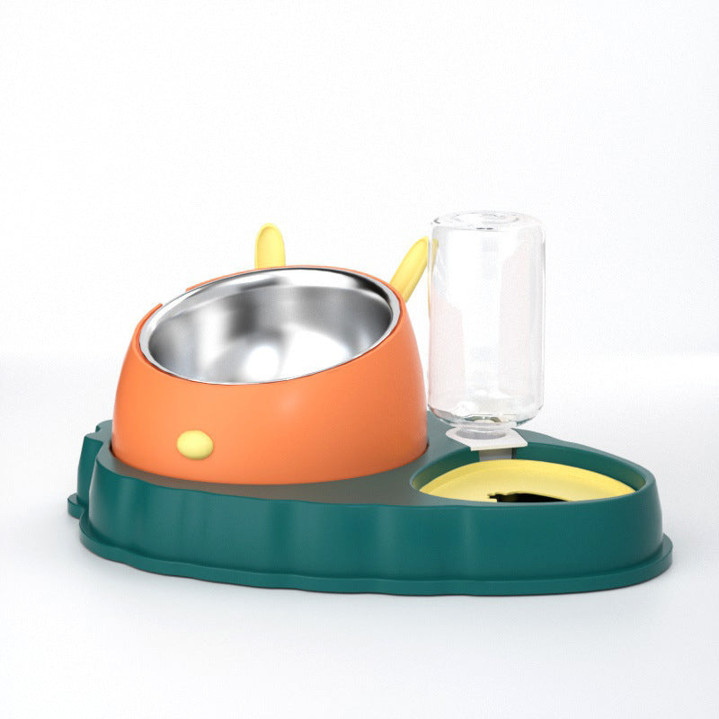 Stainless Steel Pet Bowl with Non-Slip Base for Dogs and Cats