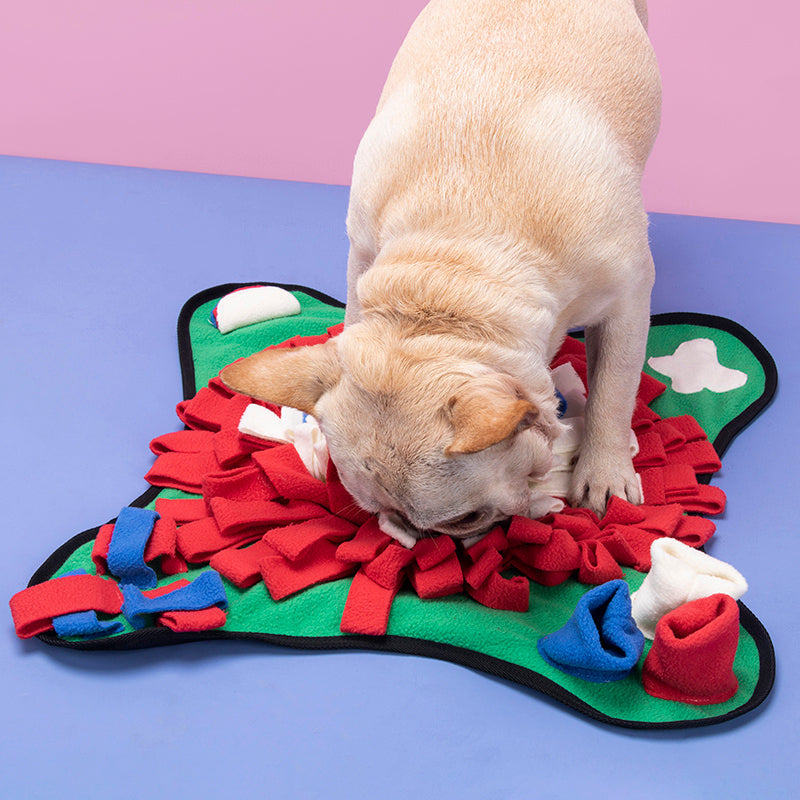 Fleece Snuffle Mat for Dogs, 45 x 45 cm