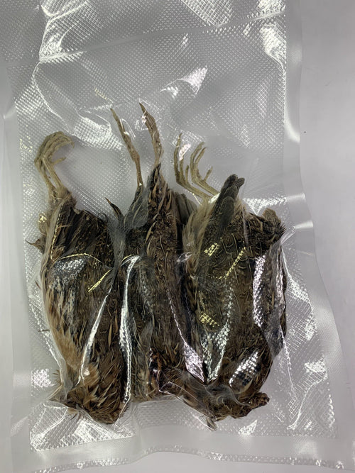 Dehydrated Whole Quail Treat for Dogs, Birds, and Exotic Pets