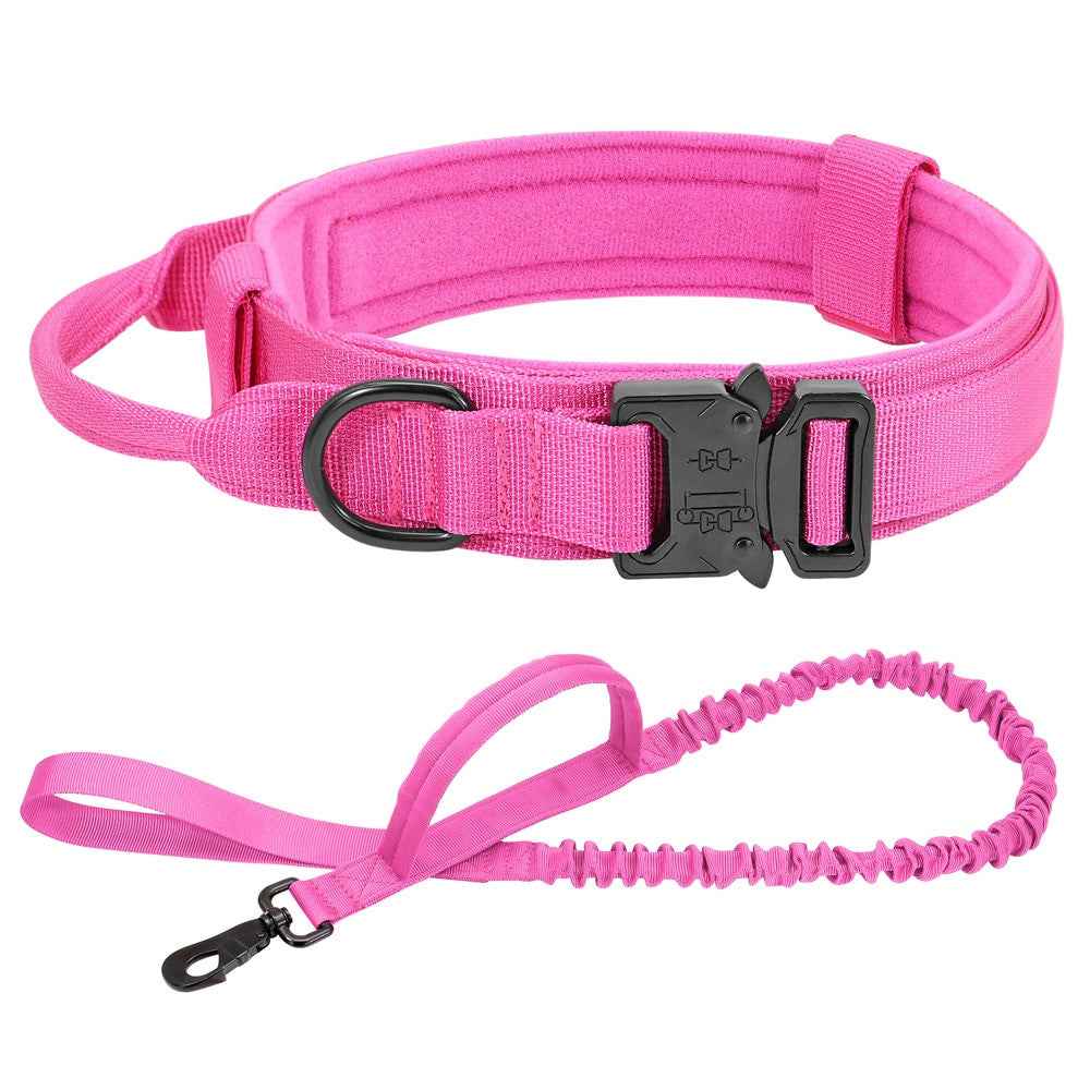 Durable Dog Collar &amp; Leash Set — Adjustable, Comfortable, Everyday Use