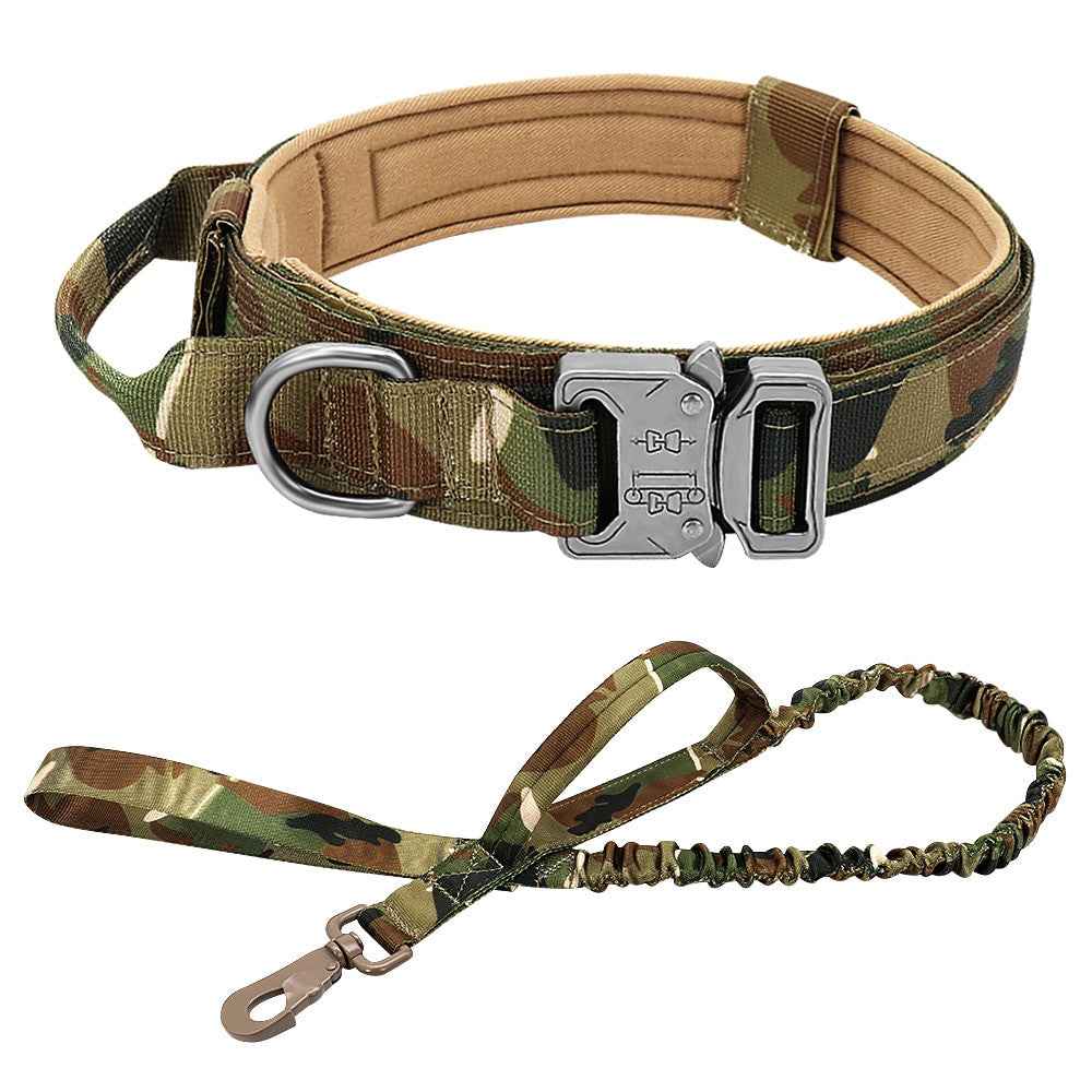 Durable Dog Collar &amp; Leash Set — Adjustable, Comfortable, Everyday Use