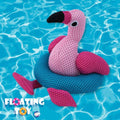 Floating Dog Toy with Mesh Fabric and Squeaker