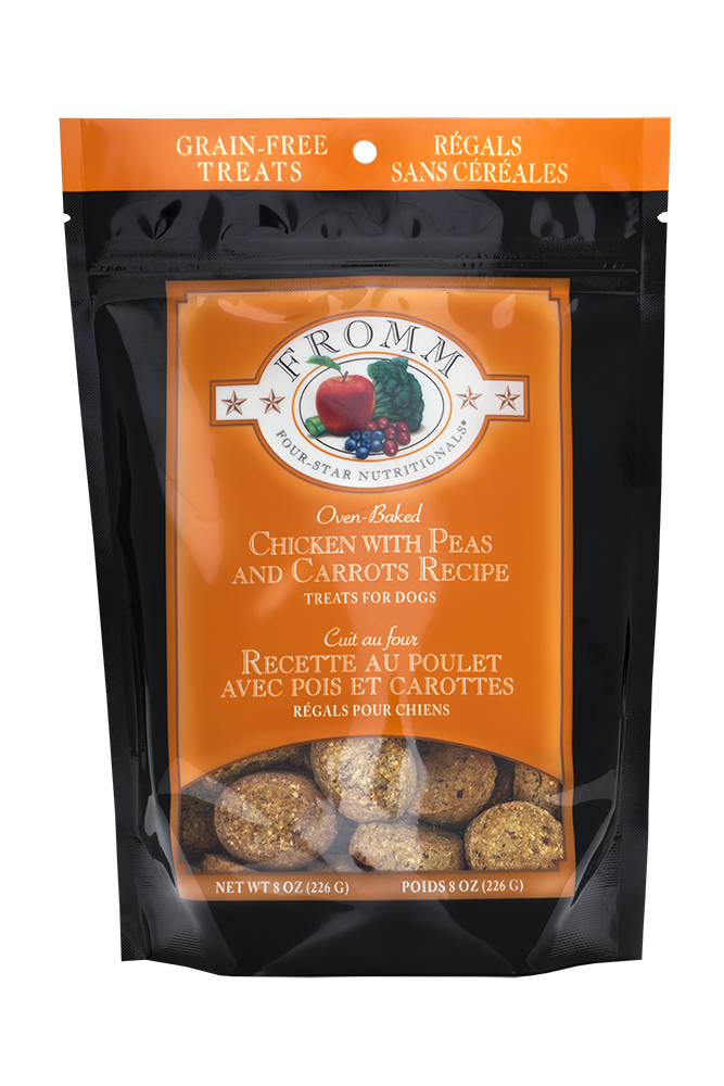 Oven-Baked Chicken & Vegetable Dog Treats