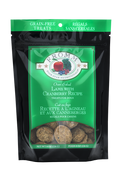 Oven-Baked Lamb Dog Treats with Cranberries and Vegetables