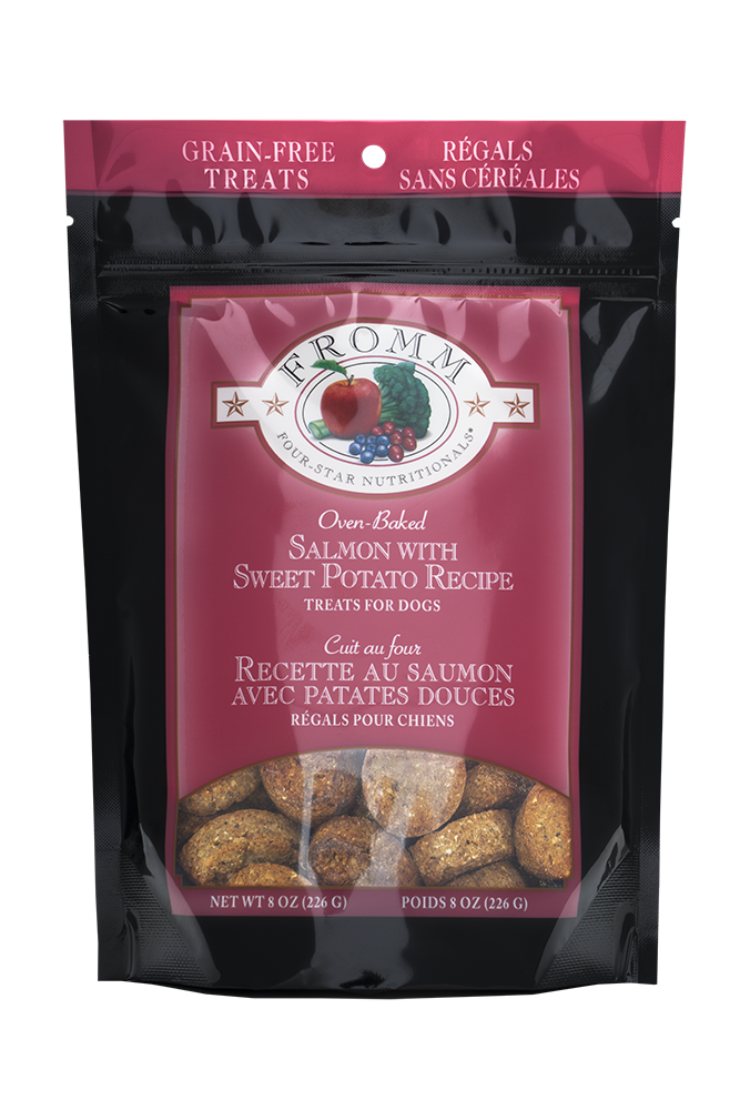 Oven-Baked Salmon & Vegetable Dog Treats