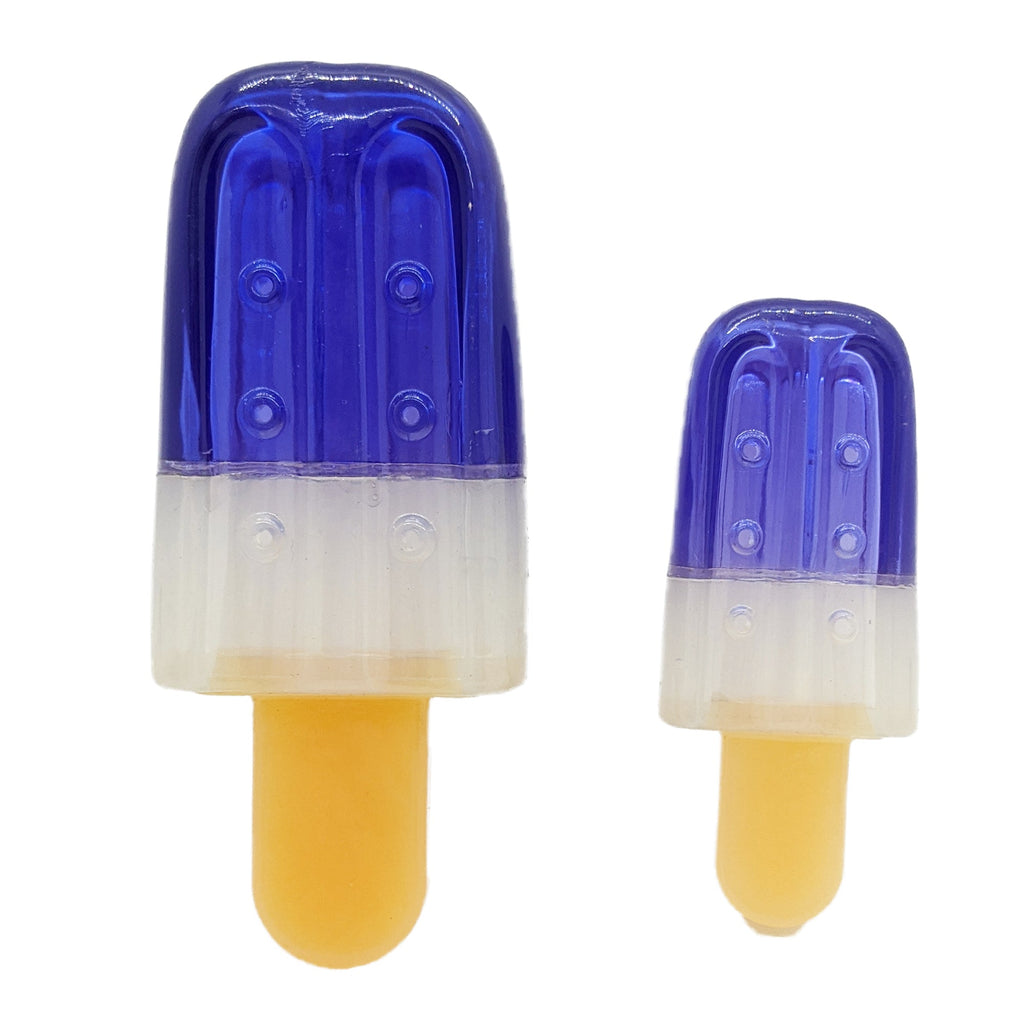 Popsicle-Shaped Freezable Dog Toy, Thermoplastic Rubber
