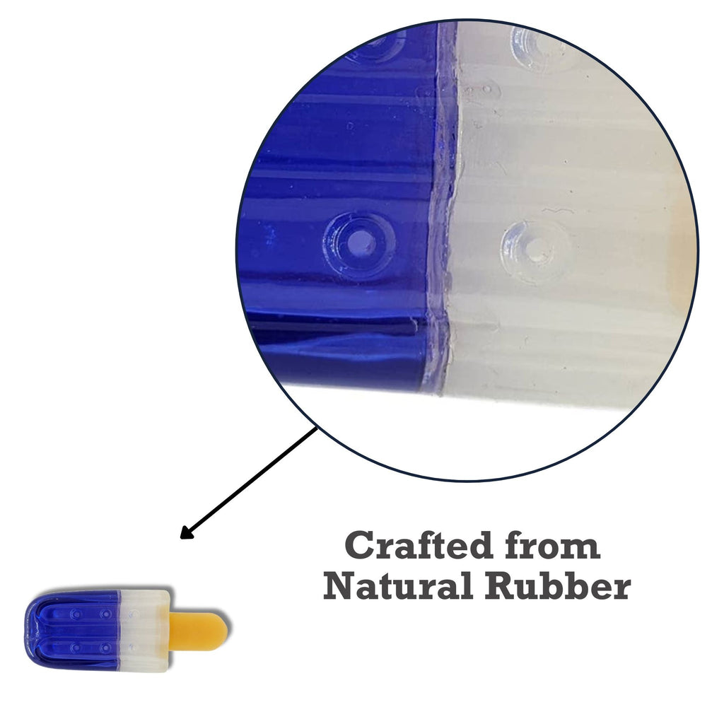 Popsicle-Shaped Freezable Dog Toy, Thermoplastic Rubber