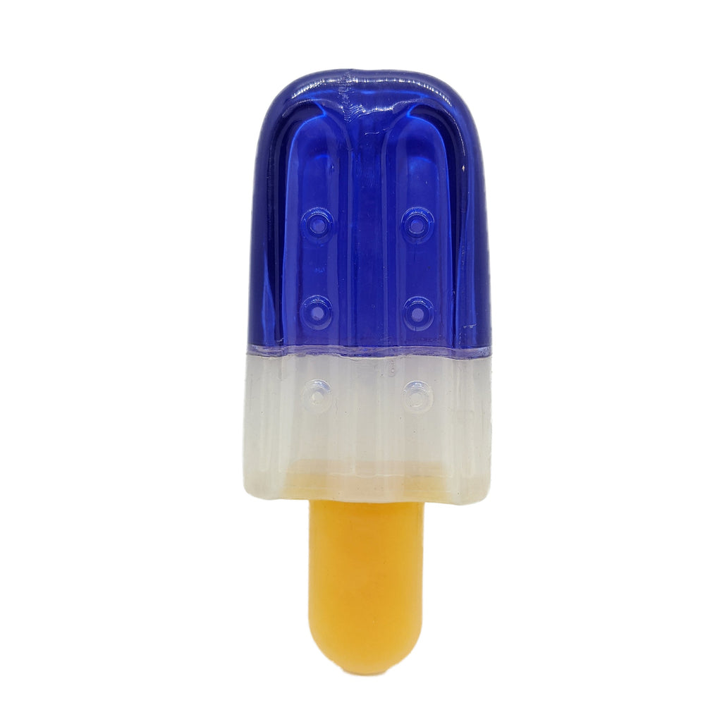 Popsicle-Shaped Freezable Dog Toy, Thermoplastic Rubber