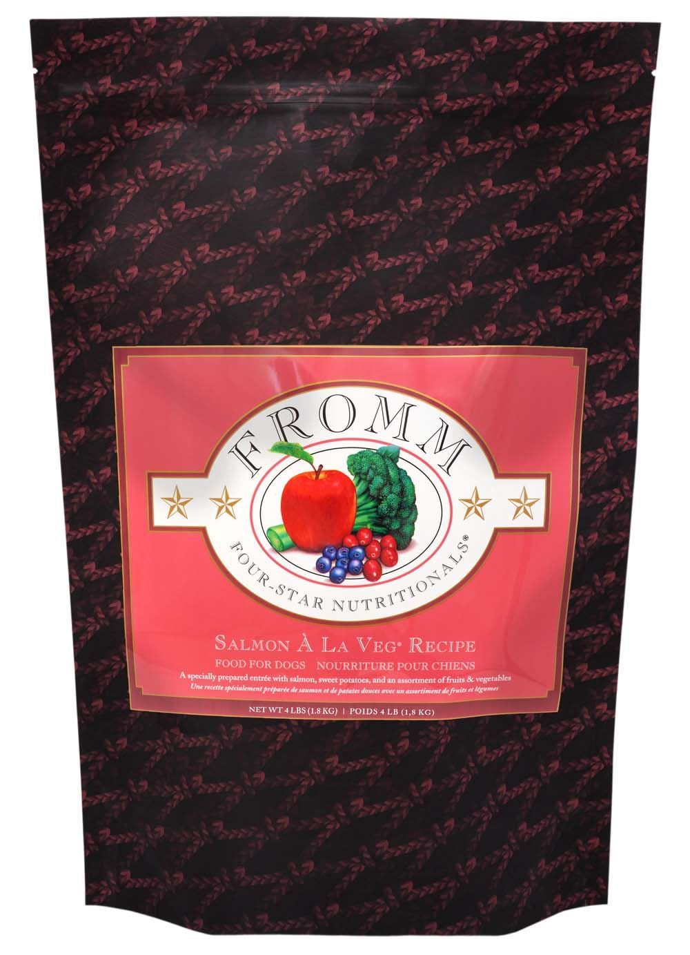 Salmon & Sweet Potato Dry Dog Food with Probiotics