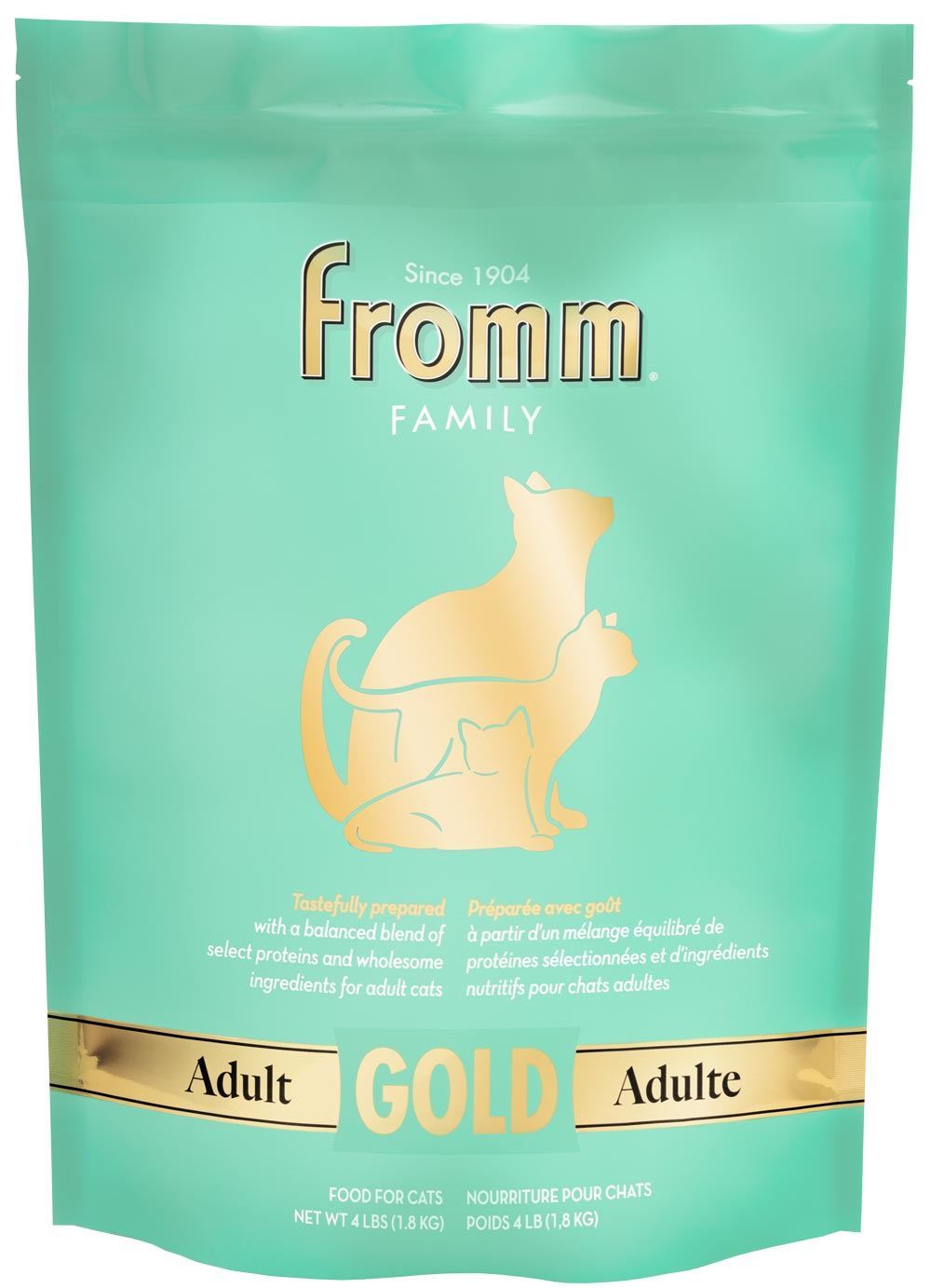 Adult Cat Dry Food with Chicken, Duck & Salmon