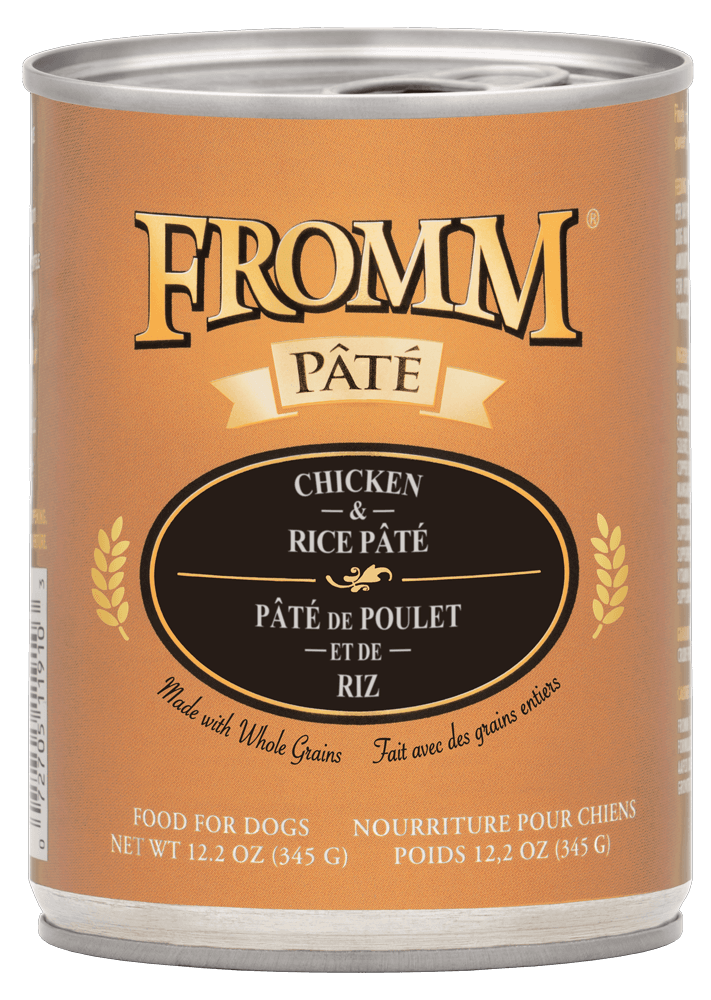 Chicken Pâté Wet Dog Food with Brown Rice, Carrots & Broccoli