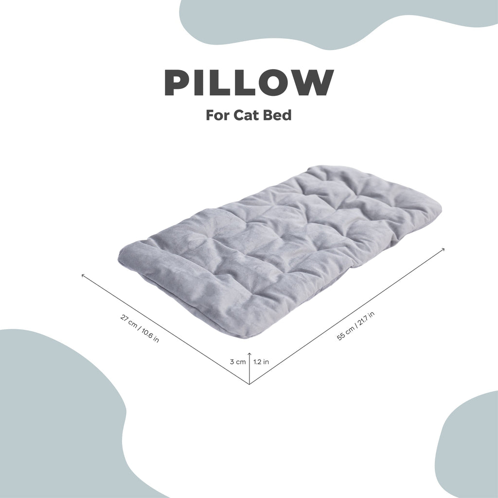Enjoy The Wood Cat Sleeping Pillow – Plush Cat Nap Cushion