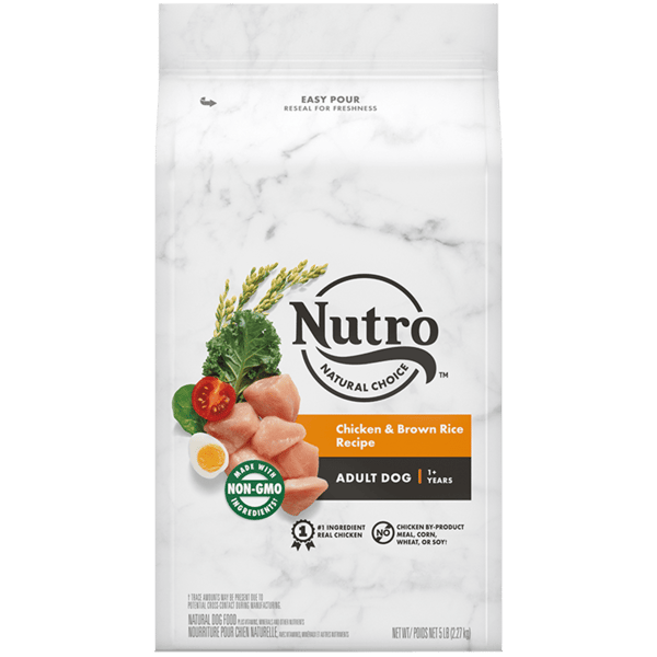 Adult Dry Dog Food with Real Chicken and Antioxidants