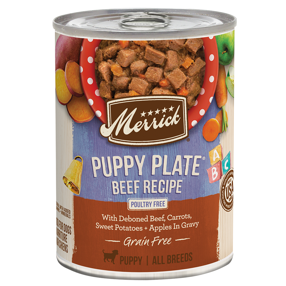 High-Protein Grain-Free Wet Puppy Food with Real Beef