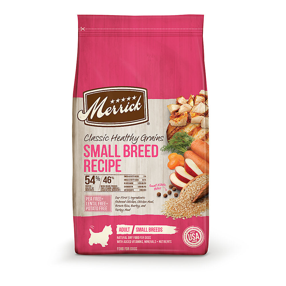High-Protein Small Breed Dog Food with Deboned Chicken & Grains