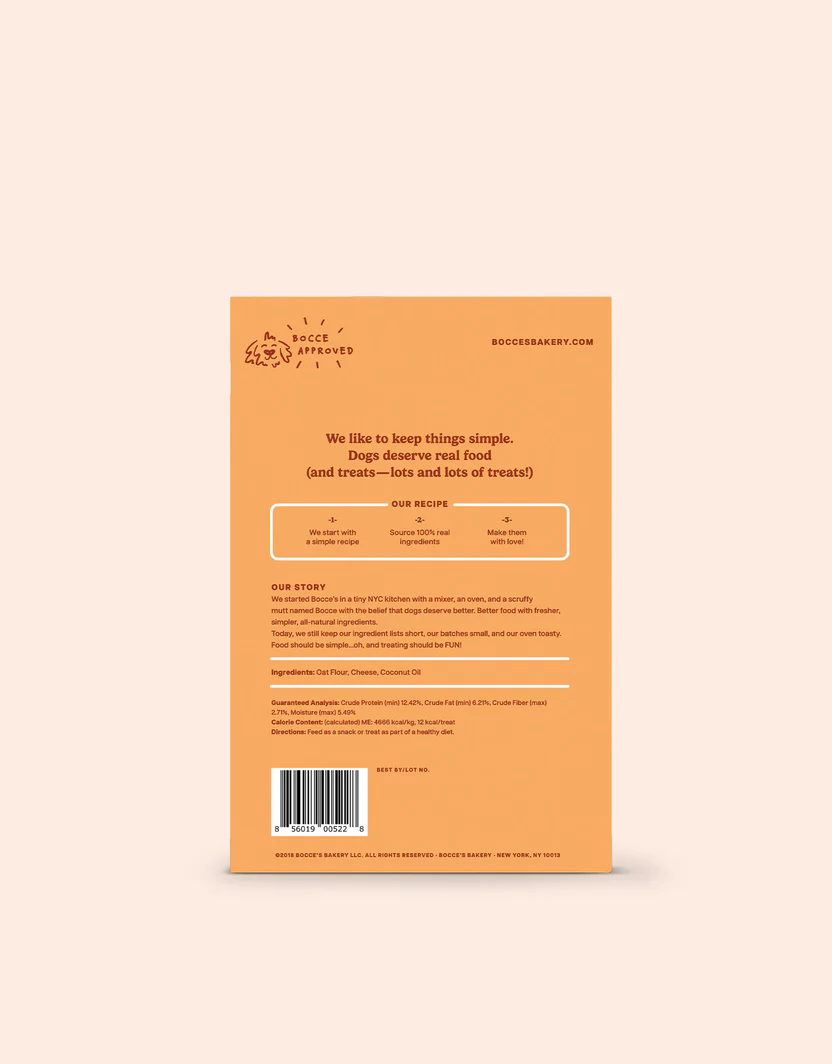 Wheat-Free Cheese Dog Treats, 14 oz – 3 Simple Ingredients