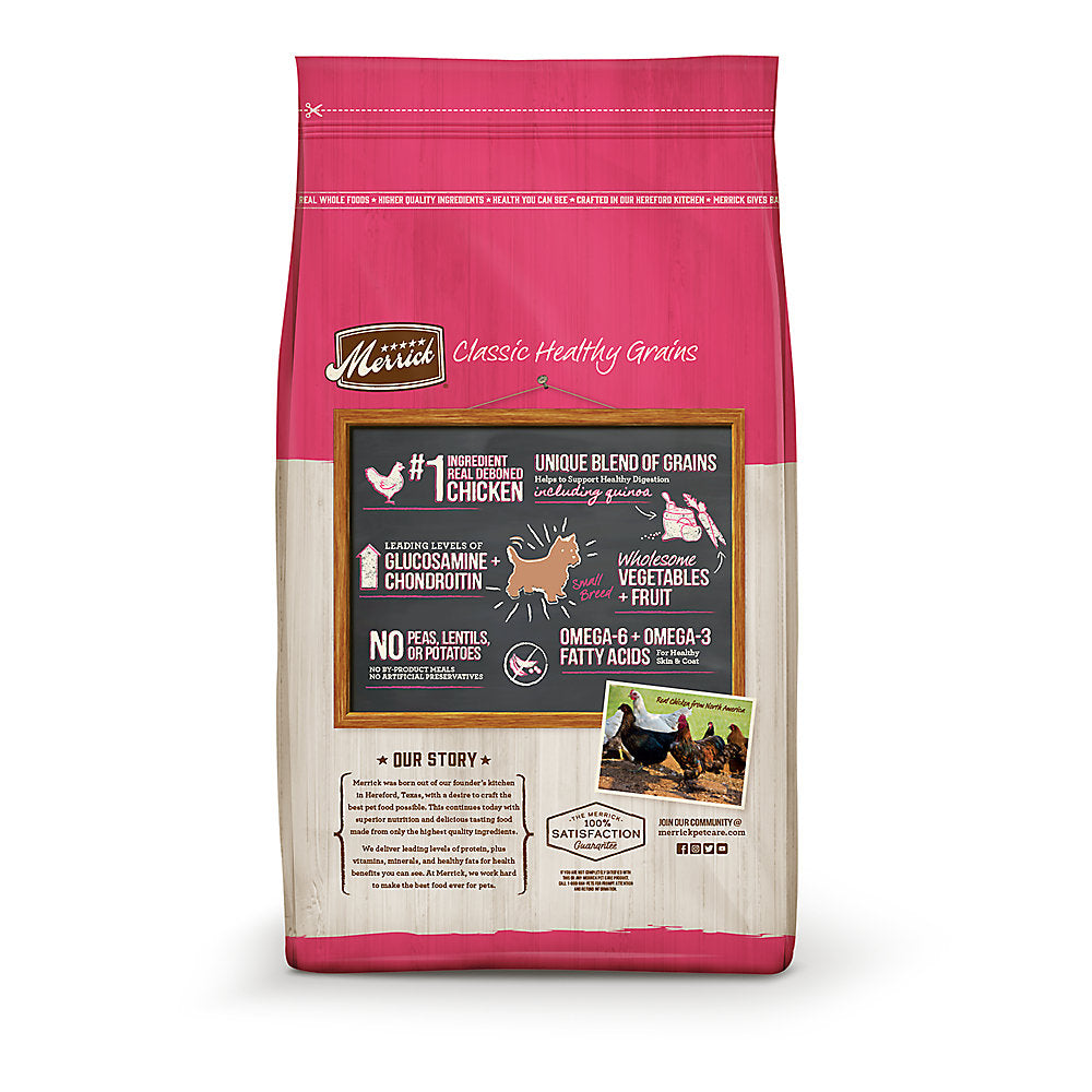 Small Breed Adult Dog Food with Deboned Chicken & Whole Grains