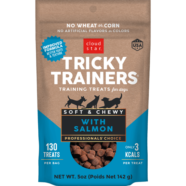 Salmon & Sweet Potato Soft Dog Training Treats, Low Calorie