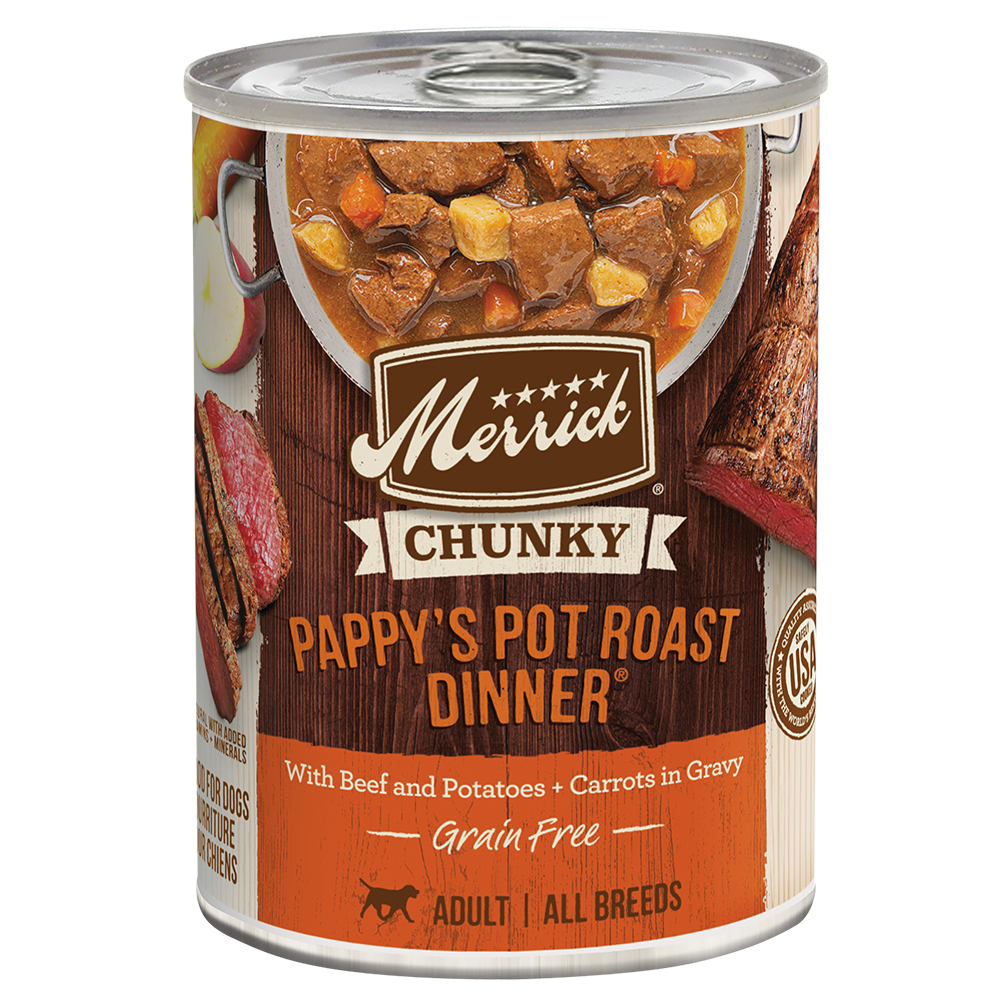 Beef & Vegetable Wet Dog Food in Savory Gravy