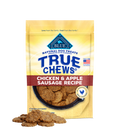 Chicken Sausage-Style Dog Treats with Black Beans & Apples