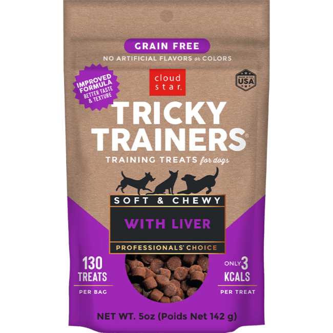Grain Free Soft Dog Training Treats with Pork Liver & Chicken Flavor