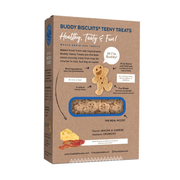 Bacon & Cheddar Bite-Sized Dog Treats for Small Dogs