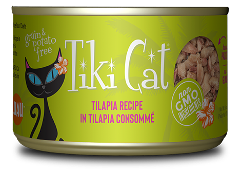 Tilapia & Mackerel Grain-Free Cat Food, Hand-Packed