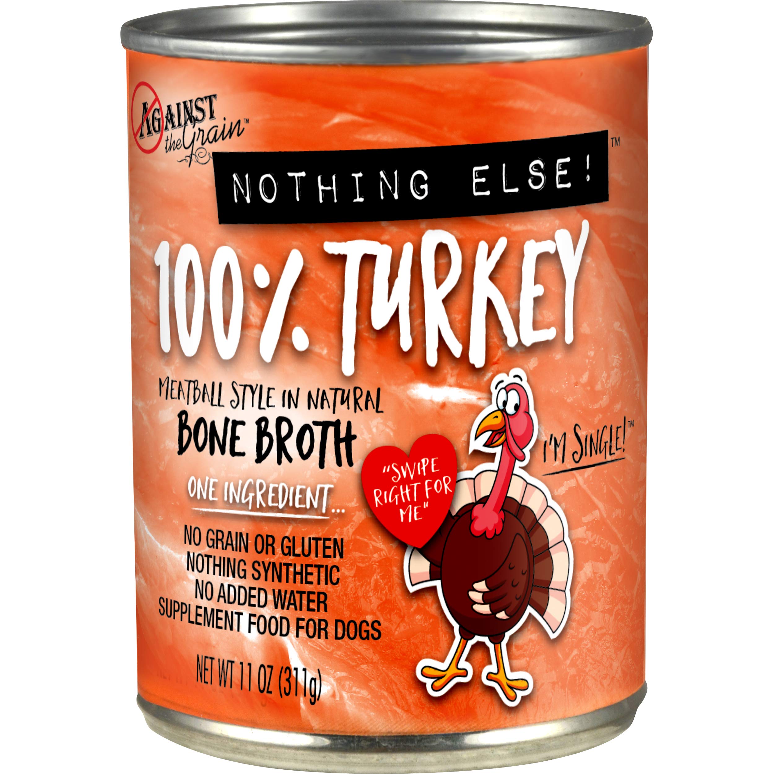 Turkey Loaf-in-Gravy Wet Dog Food, Single Ingredient
