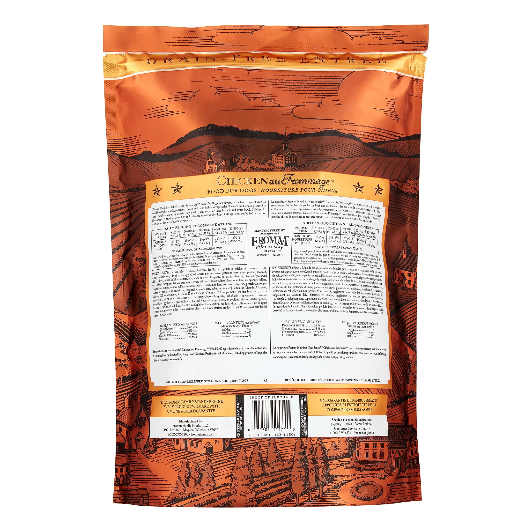 Chicken & Vegetable Dog Food with Probiotics, All Breeds & Ages
